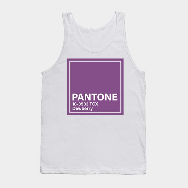 pantone 18-3533 TCX Dewberry Tank Top by princessmi-com